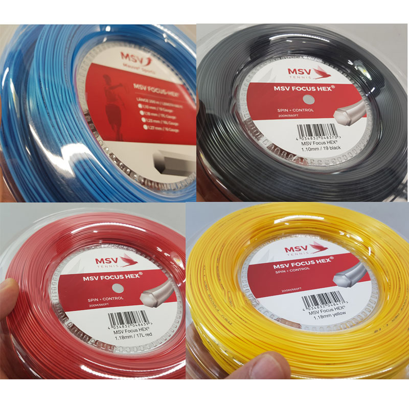 MSV 테니스스트링 포커스헥스 1.18mm 200M - 상품 이미지