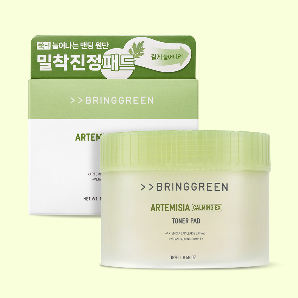 브링그린 사철쑥 카밍EX 토너패드 75매 - 상세 이미지 2