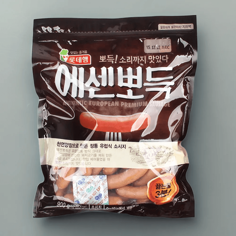 코스트코 롯데햄 에센뽀득 900G (아이스박스+아이스팩포장) : 하우머치유