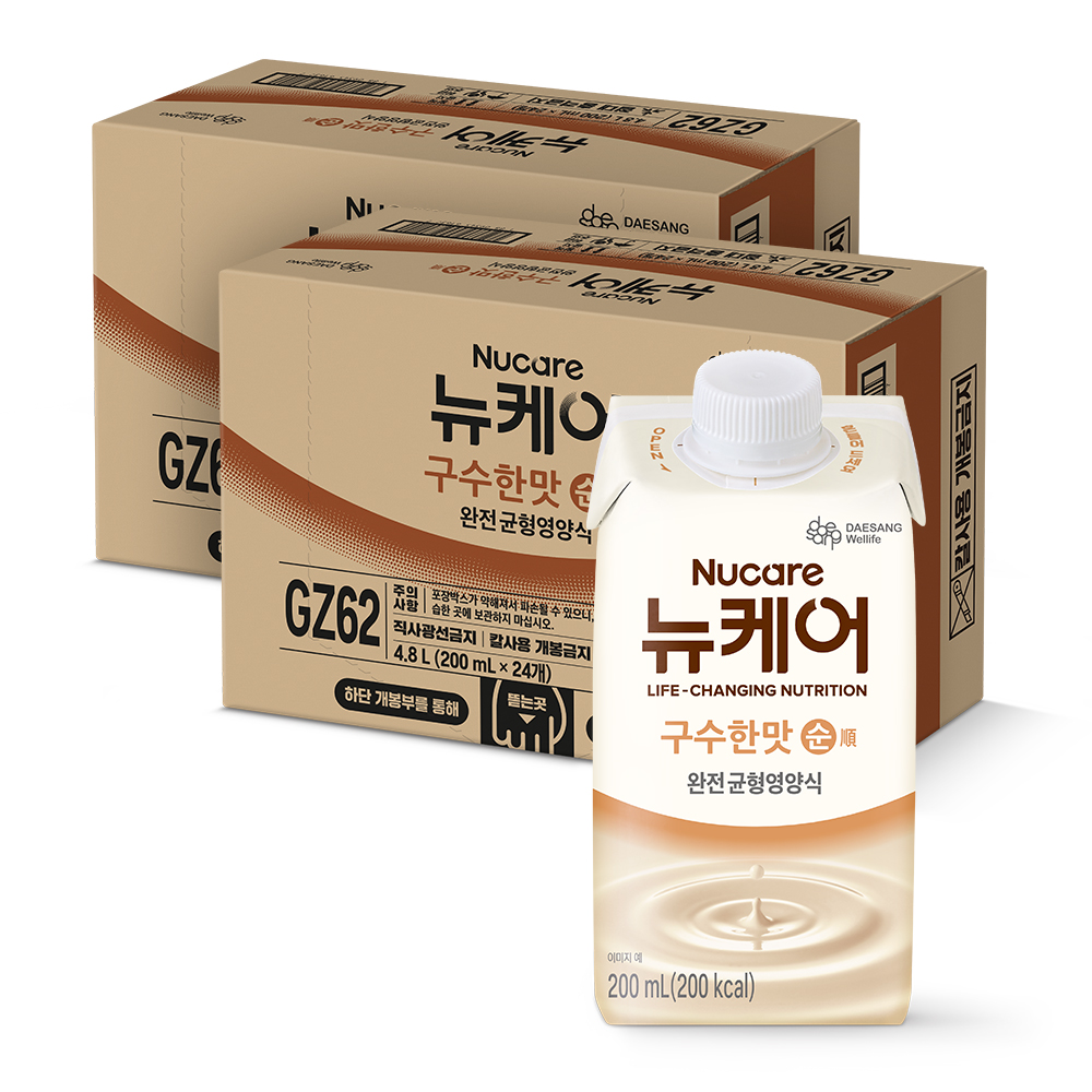 뉴케어 구수한맛 순 균형영양식 200ml, 48개 이미지 1