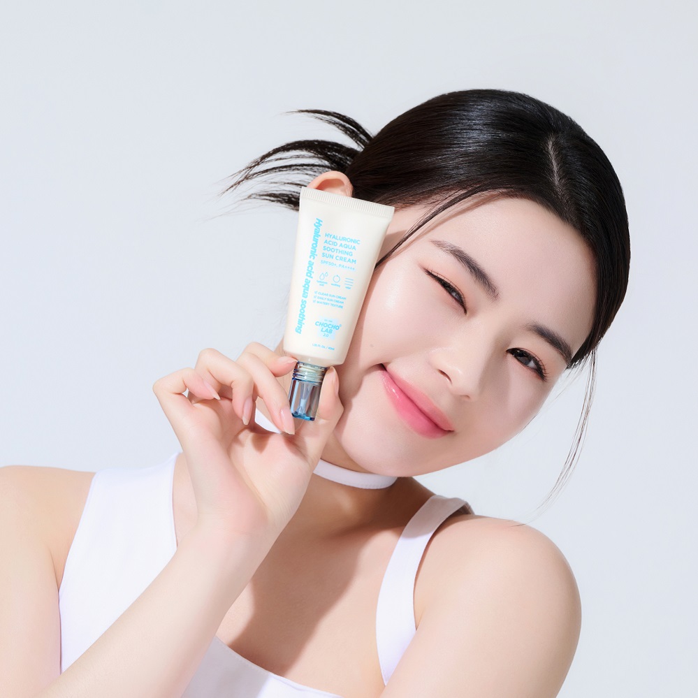 초초스랩2.0 히알루론산 아쿠아 수딩 선크림 40ml SPF50+ PA+4 - 상세 이미지 2