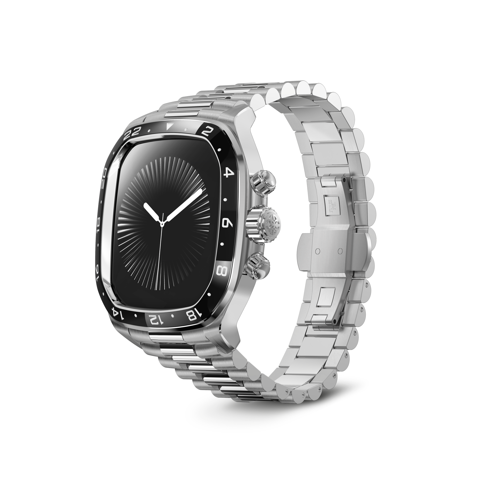 골든컨셉 애플워치 CRCS - 실버/블랙 (46mm) - 상세 이미지 2