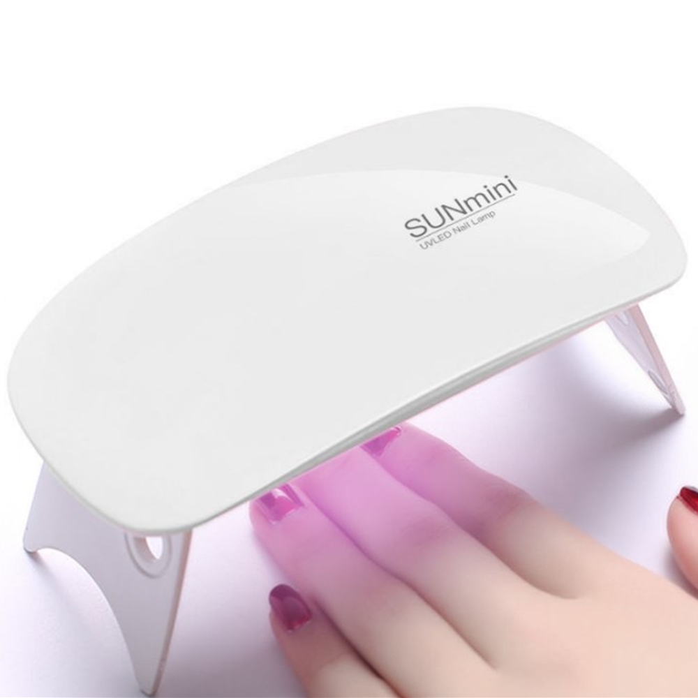 접이식 미니 젤네일램프 간편한 휴대 UV 젤네일기계 네일건조기 - 상품 이미지