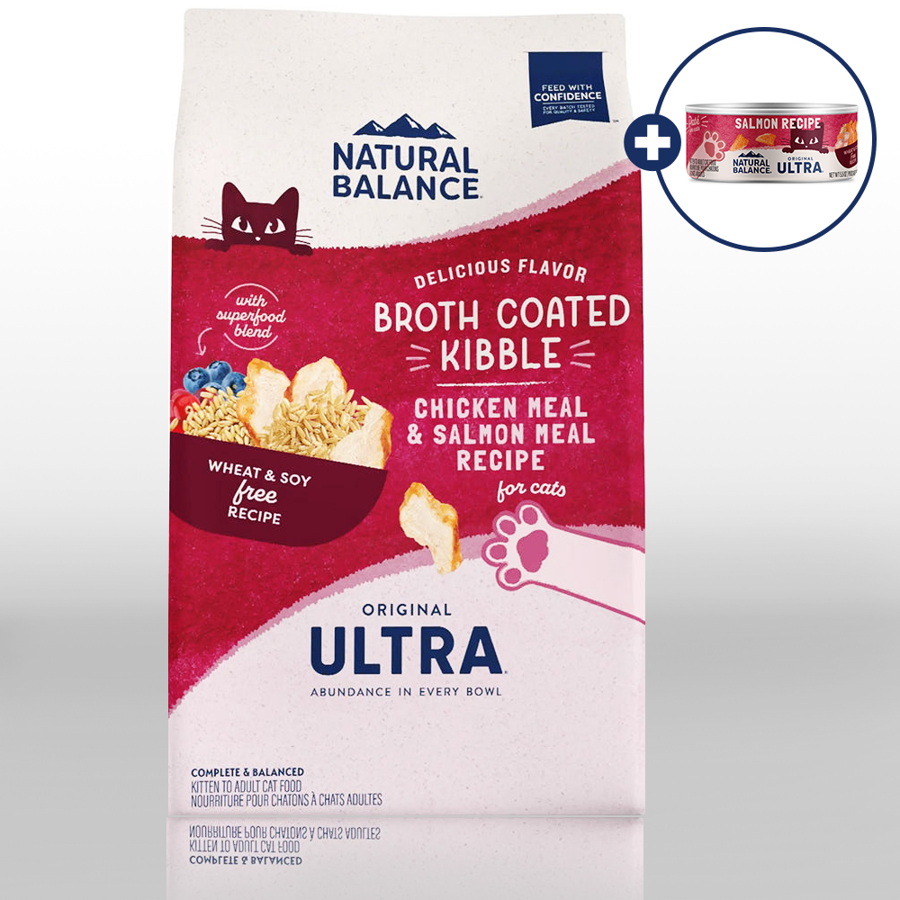 내추럴발란스 캣 고양이 울트라 닭고기&연어 사료 2.4kg