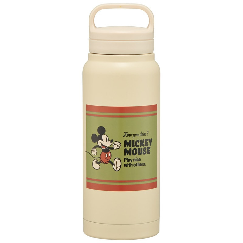 [발주상품 2~4 영업일 후 발송예정] 스케이터 미키마우스 캐릭터 스크류 핸들 머그 보틀 500ml STSC5 - 주방·식기 - 하카타몰