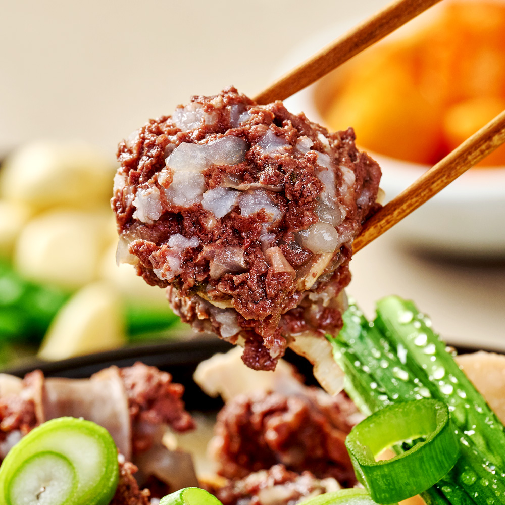 프리미엄 맑은 돼지국밥 600g 캠핑 순대국 순대 국밥 밀키트 해장국 이미지 7