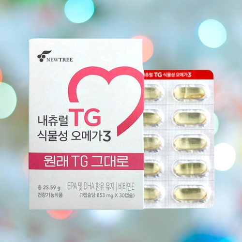뉴트리 식물성 오메가3 내츄럴TG nTG 30캡슐X1개 - 상세 이미지 3
