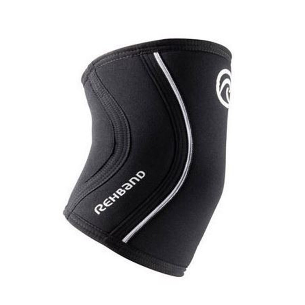 REHBAND 리밴드 팔꿈치보호대 RX라인 5mm 블랙 102306 - 상품 이미지