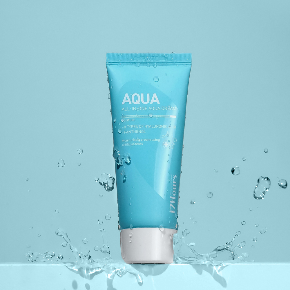 17아워즈 올인원 아쿠아크림 수분크림 히알루론산 60ml 악건성 - 상세 이미지 3