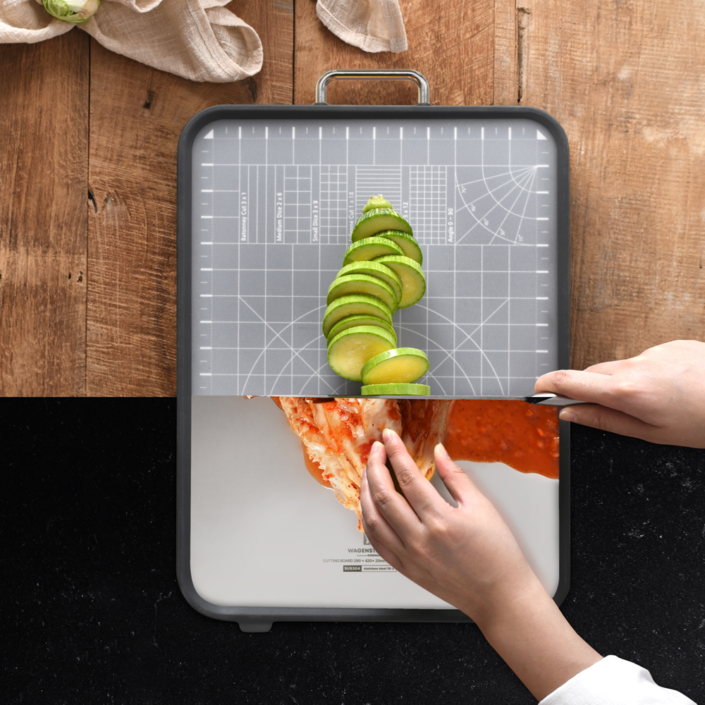 바겐슈타이거 스텐 304 양면 도마 가정용 위생