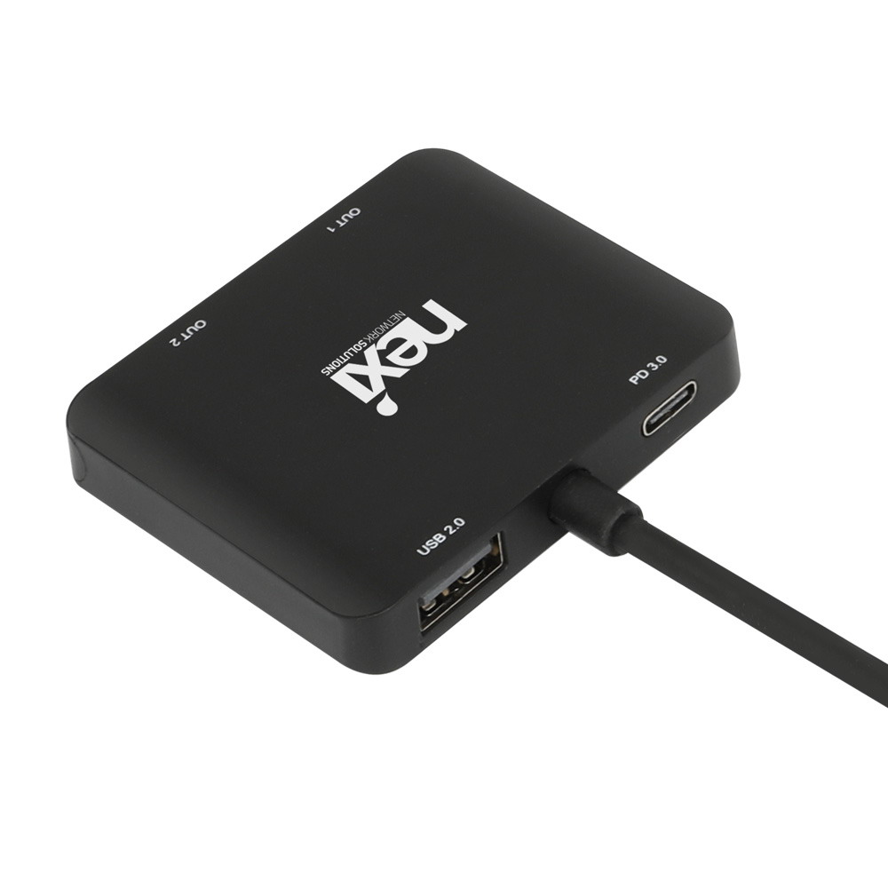 넥시 C타입 USB to HDMI 컨버터 듀얼 모니터 연결 이미지 6