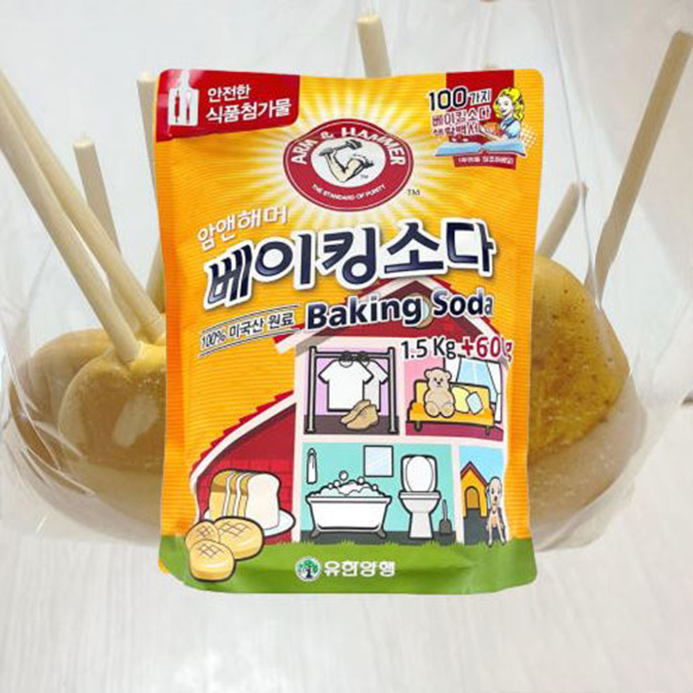 식용 세정 베이킹소다 2.1kg 야채 과일 식품 첨가물 - 상품 이미지