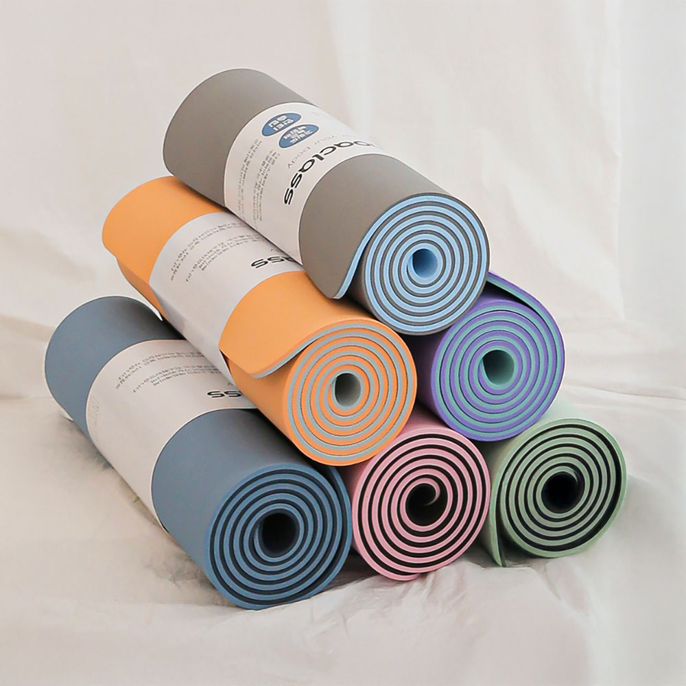 모아클래스 TPE 요가매트 논슬립 두꺼운 홈트 헬스 운동 스트레칭 매트 필라테스 6mm 제품 이미지