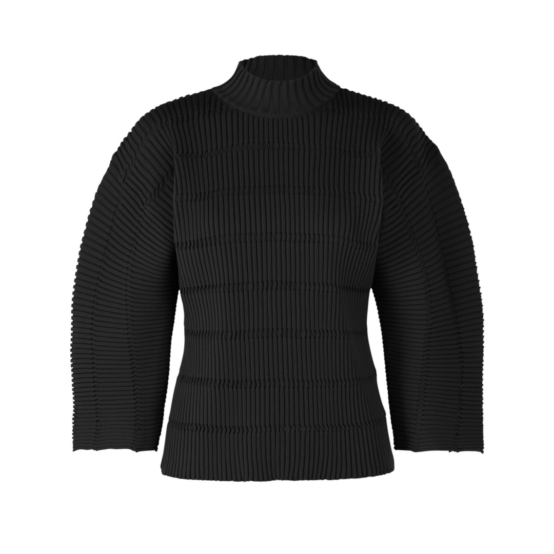플리츠플리즈 티셔츠 JIGGLY KNIT KK812 - 메인 이미지