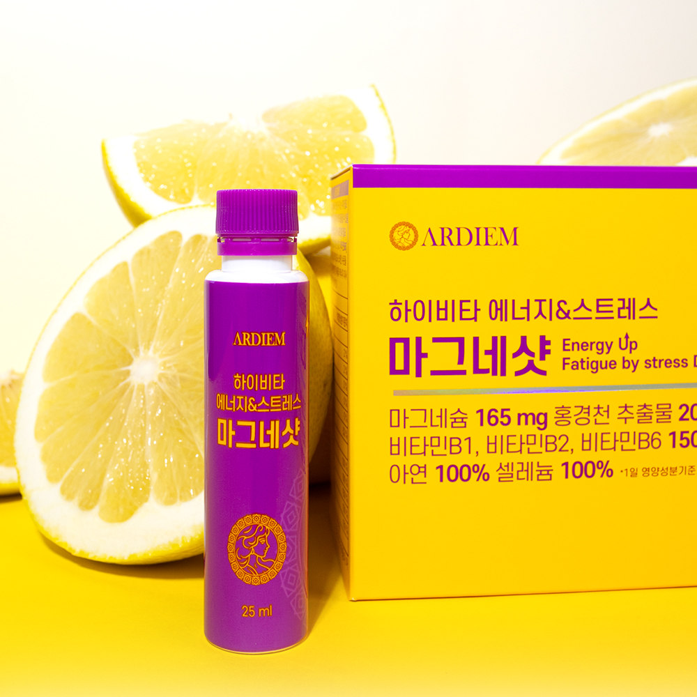 아르디엠 하이비타 에너지&스트레스 마그네샷 250ml 10개입, 1개 - 상세 이미지 5