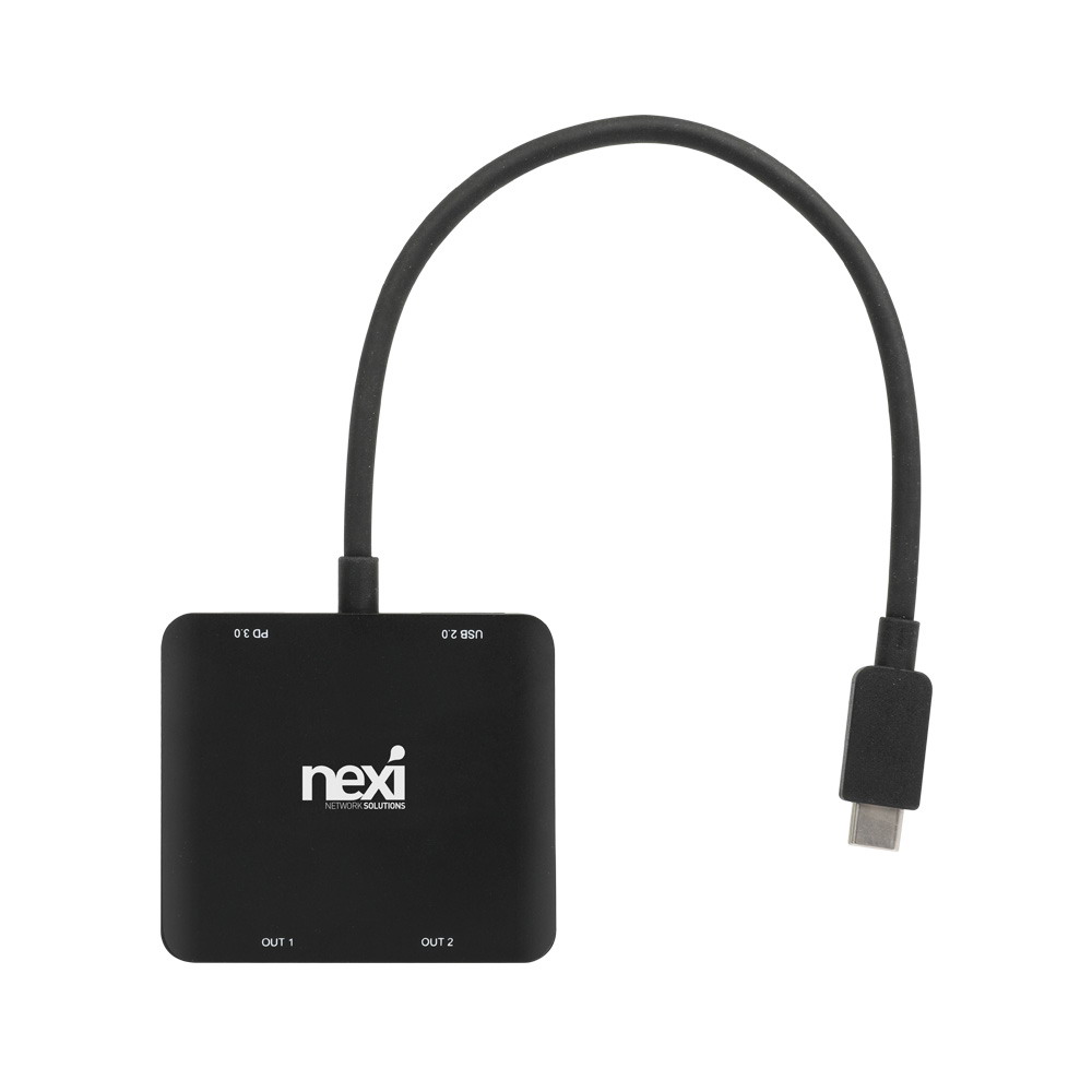 넥시 C타입 USB to HDMI 컨버터 듀얼 모니터 연결 이미지 7