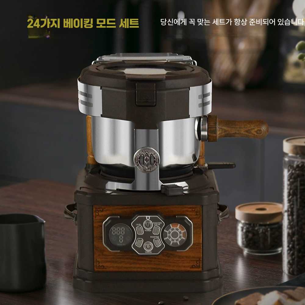 고캠프 로스터기 로스팅 커피볶는기계 볶는기계 커피 국내용 220v 150g - 상세 이미지 4