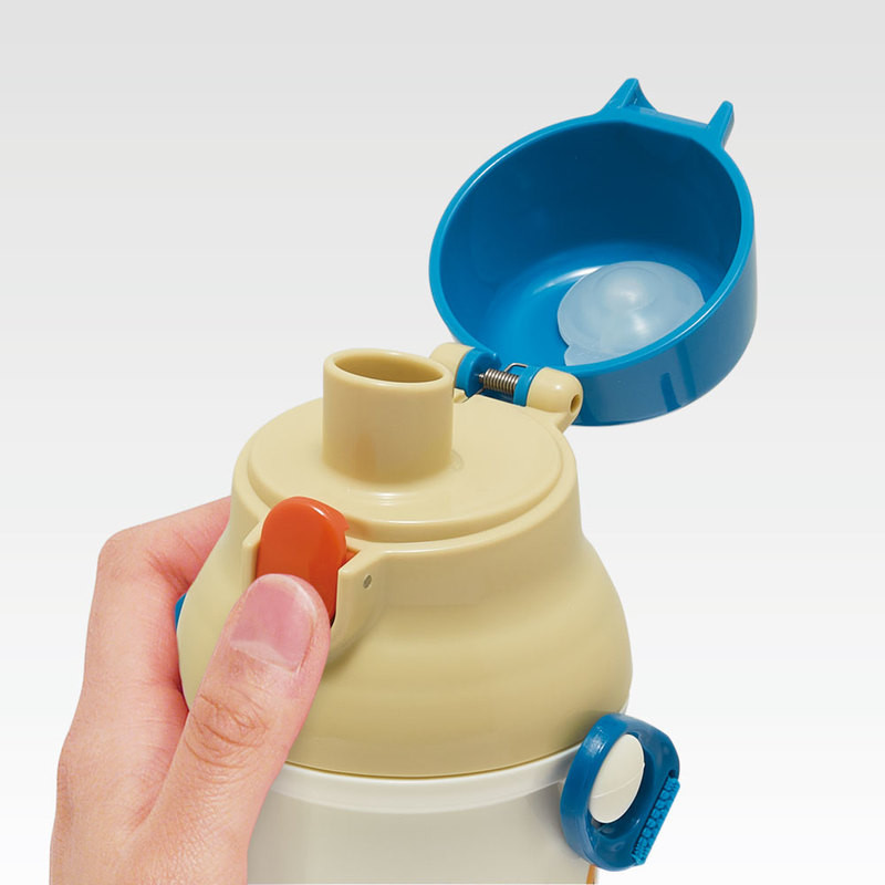 스케이터 일하는 자동차 캐릭터 원터치 다이렉트 보틀 480ml PSB5SANAG - 주방·식기 - 하카타몰