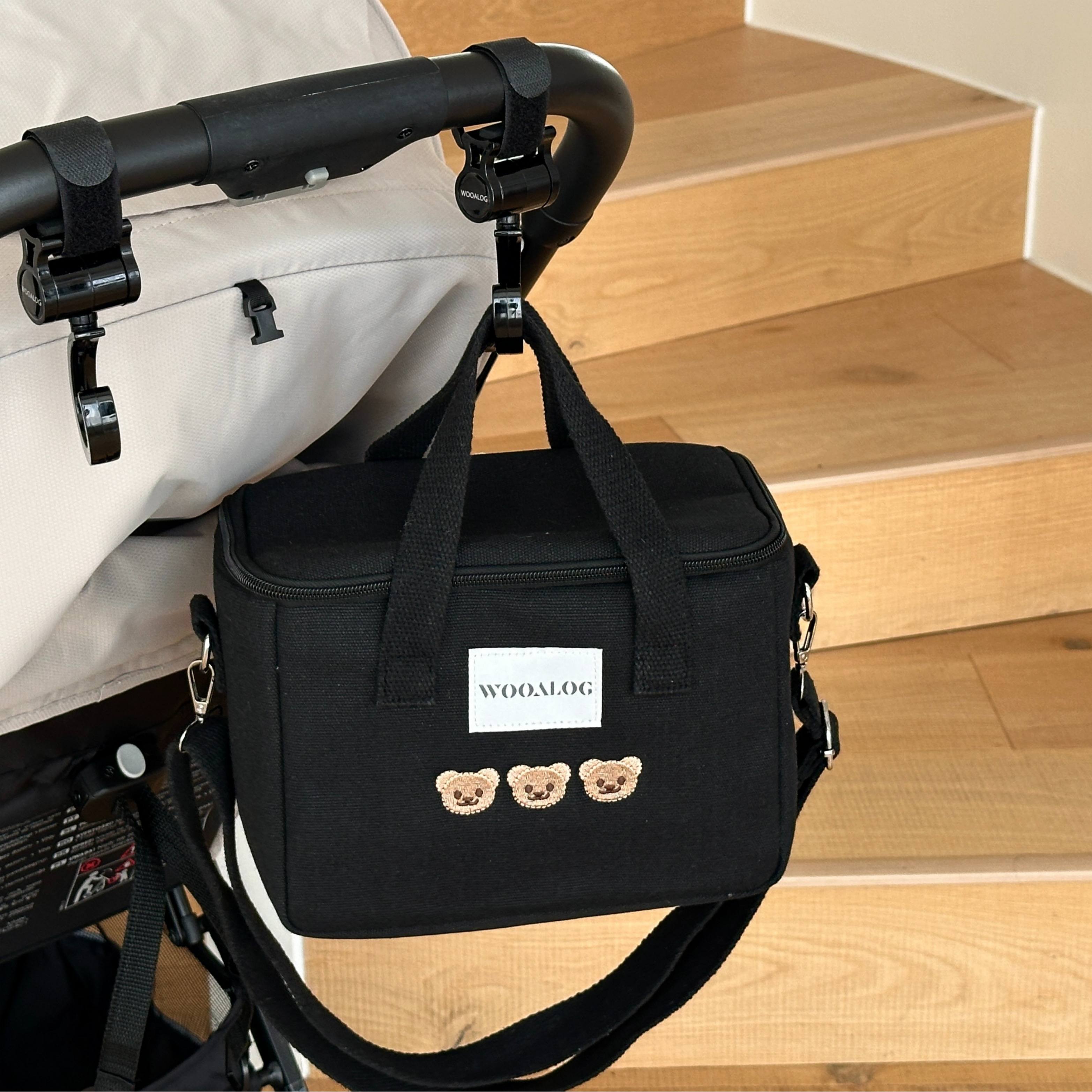 우아로그 이유식보냉백 보온 도시락가방 런치