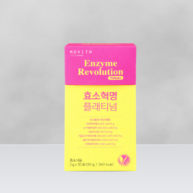 모비타 자연곡물 국내산 엔자임 효소혁명 플래티넘 30포, 1개