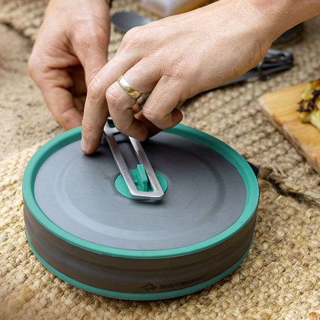 씨투써밋 프론티어 팟 2.2L 접이식 코펠 캠핑 냄비 폴딩 백패킹 경량