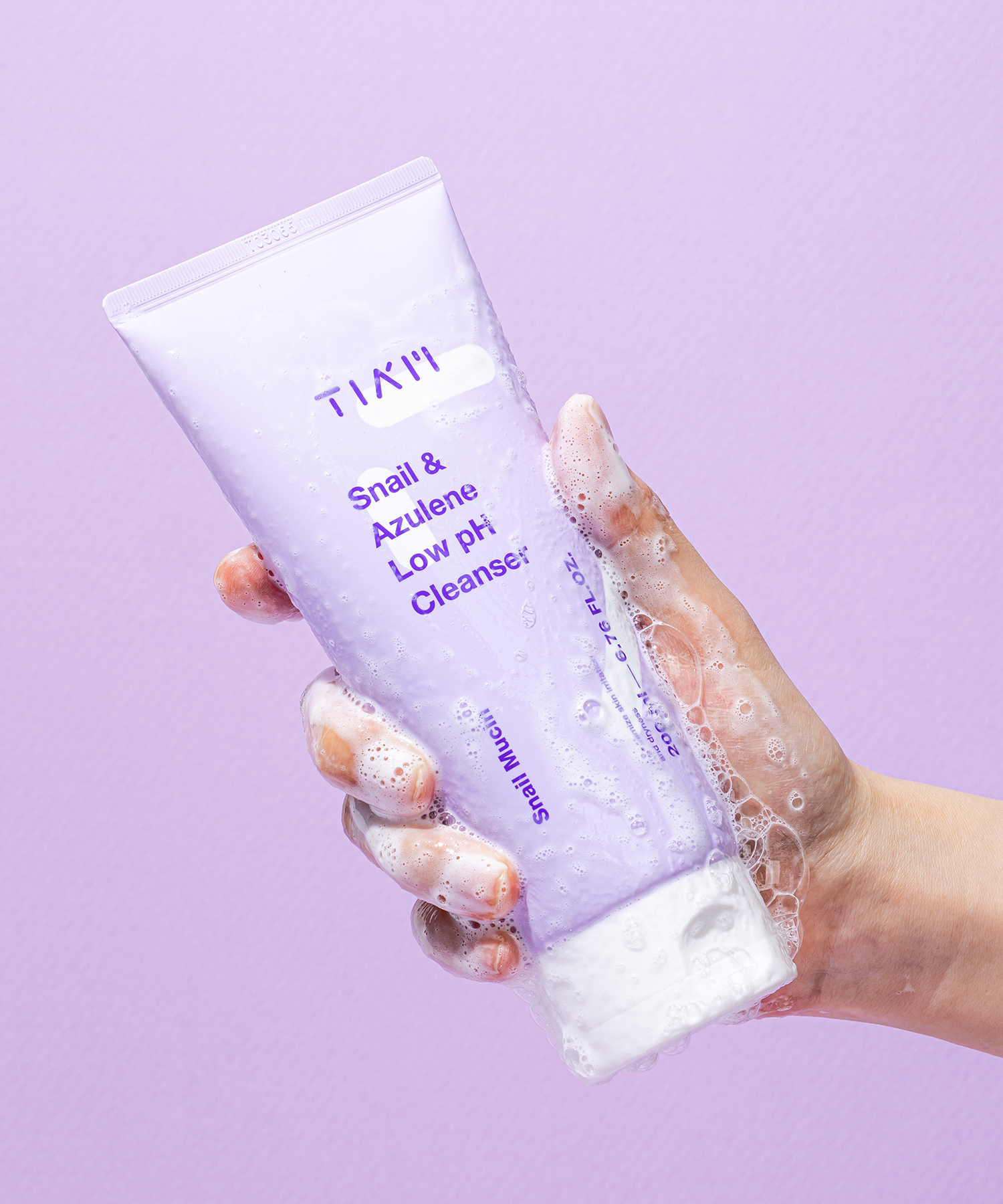 [2개구성] 티암 스네일&아줄렌 약산성 클렌저 200ml, 2개 + [증정] 클렌저샘플 1.2ml, 5개 이미지 6