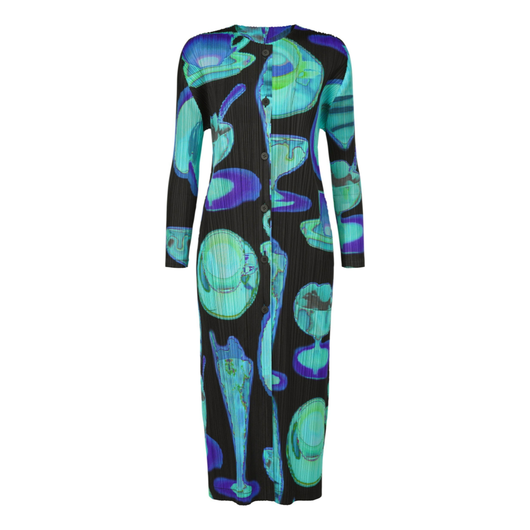 플리츠플리즈 원피스 THERMAL FOODS JA673 - 상품 이미지