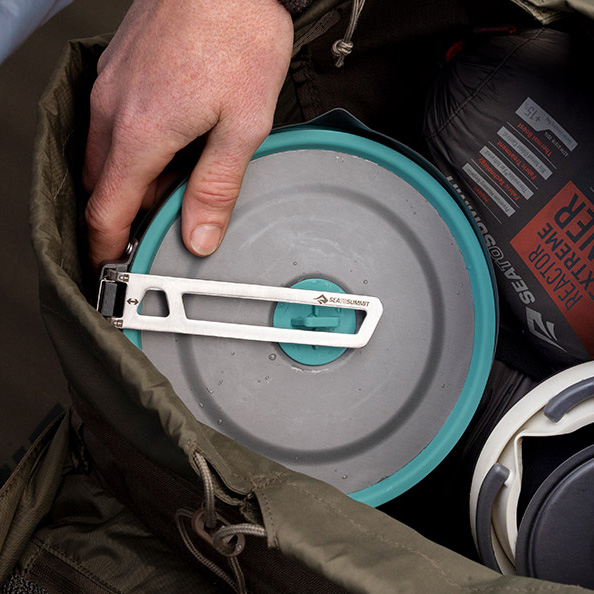 씨투써밋 프론티어 팟 2.2L 접이식 코펠 캠핑 냄비 폴딩 백패킹 경량