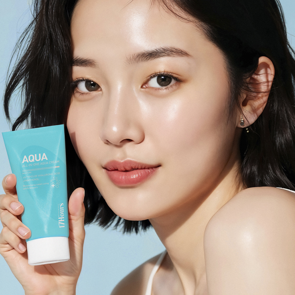 17아워즈 올인원 아쿠아크림 수분크림 히알루론산 60ml 악건성 - 상세 이미지 5