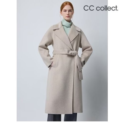 [CC콜렉트](신세계 김해점)[씨씨콜렉트] 캐시미어 벨티드 핸드메이드 코트  C244MSG169,C244MSG170 : 신세계백화점