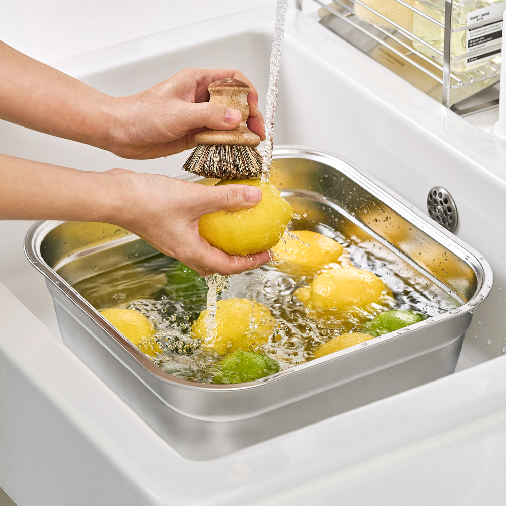 바겐슈타이거 스텐 304 워시볼 8L (솔리드) 세척볼 설거지통 멀티볼