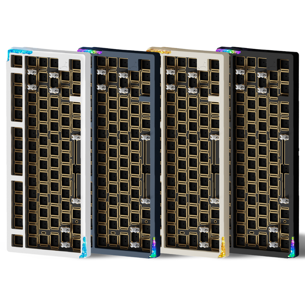 가츠 스텔라75 베어본 풀알루미늄 VIA 아이 패드 폰 유 무선 블루투스 커스텀 키보드