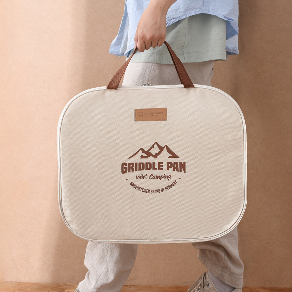 바겐슈타이거 캠핑 보관가방 불판가방 그리들 옥스포드 가방 아이보리