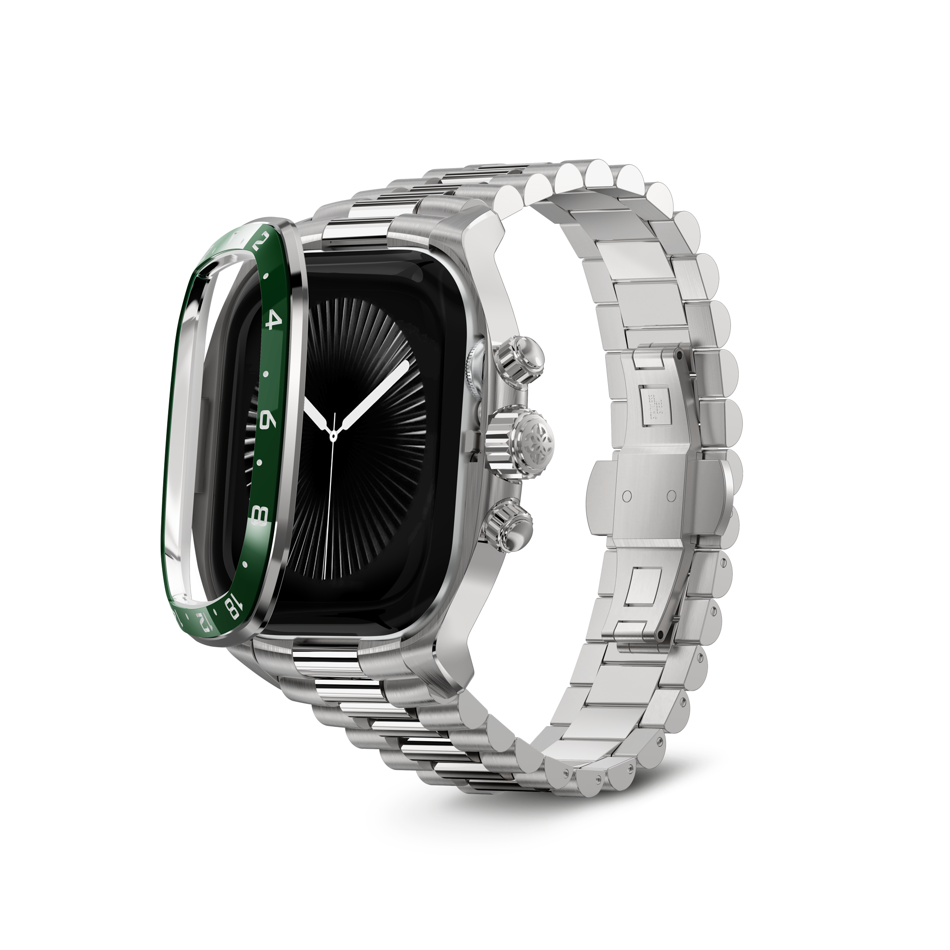 골든컨셉 애플워치 CRCS - 실버/그린 (46mm) - 상세 이미지 3
