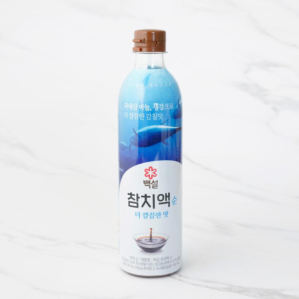 메가마트 CJ 백설 참치액 더 깔끔한맛 900g - 메인 이미지