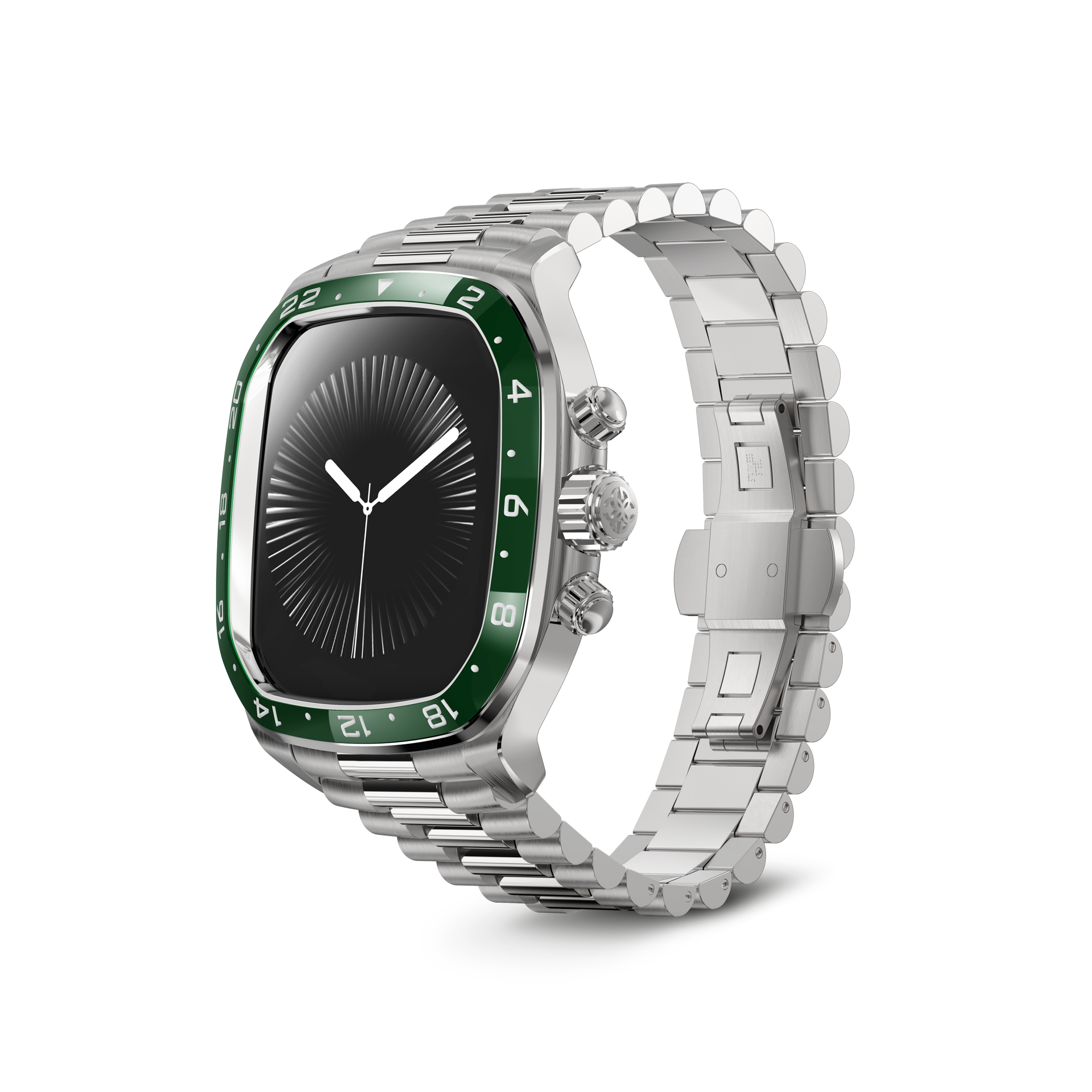 골든컨셉 애플워치 CRCS - 실버/그린 (46mm) - 상세 이미지 2