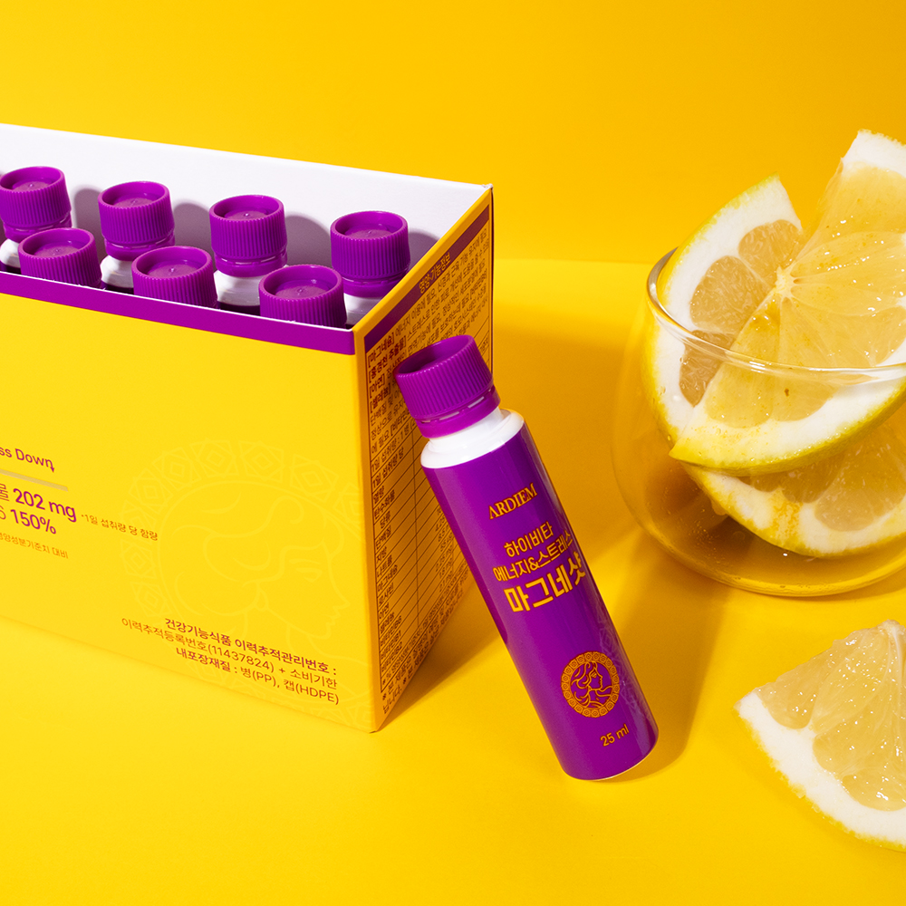 아르디엠 하이비타 에너지&스트레스 마그네샷 250ml 10개입, 1개 - 상세 이미지 4