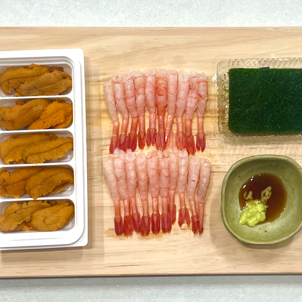 간편한 프리미엄 홈마카세 세트(2~3인분) 우니/단새우/감태 간장 와사비 증정 - 상세 이미지 5
