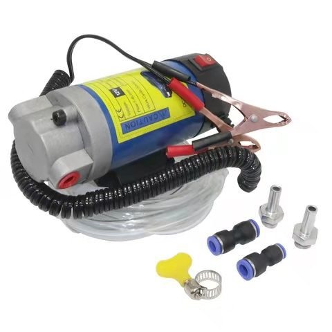 휴대용 12V 100W 오일 추출 펌프 강력한 사이펀도구 오일 원유 연료추출 Electric Oil Pump - 상세 이미지 5