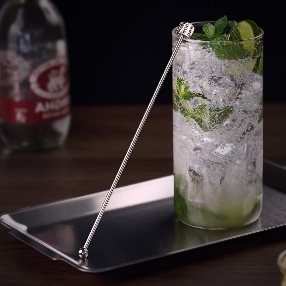 바겐슈타이거 스텐 304 다이스 머들러 실버 홈텐딩 바텐딩 칵테일