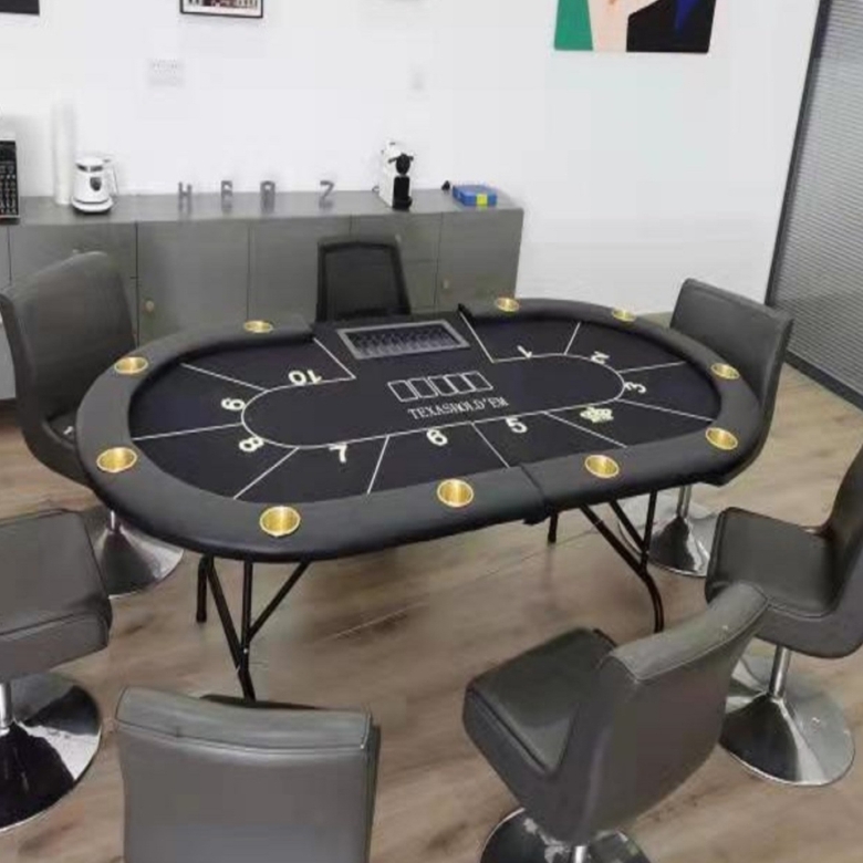 홀덤테이블 접이식 텍사스 카지노 타원형 보드 게임 A.180x90cm : 펠롱 백화점