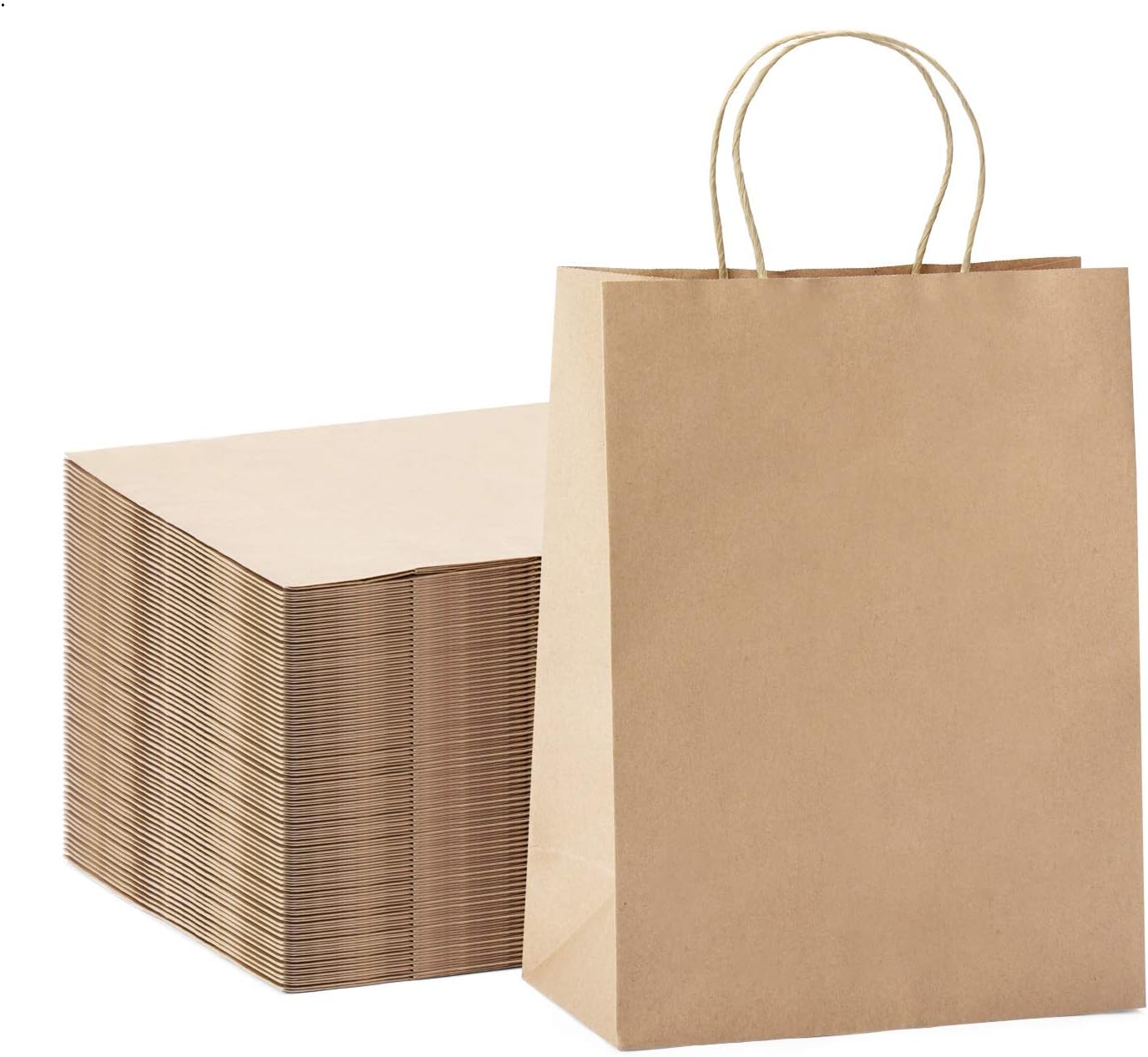 주문제작 종이가방 크라프트 쇼핑백 둥근지끈 풀컬러 로고인쇄 220x90x230mm, 100매, 1개 - 상세 이미지 5