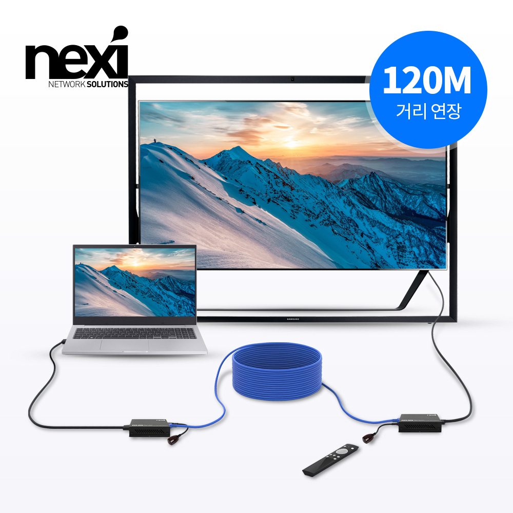 HDMI 익스텐더 4K UTP 거리연장기 송수신기 세트 200M - 상세 이미지 3