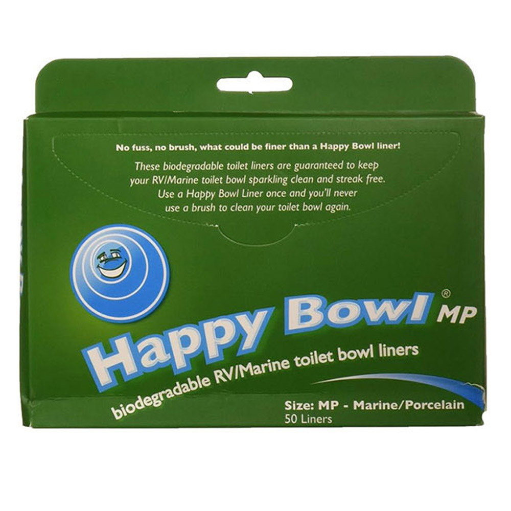 Happy bowl/해피볼 해피보올 캠핑카용 변기커버/대형 50매 - 메인 이미지