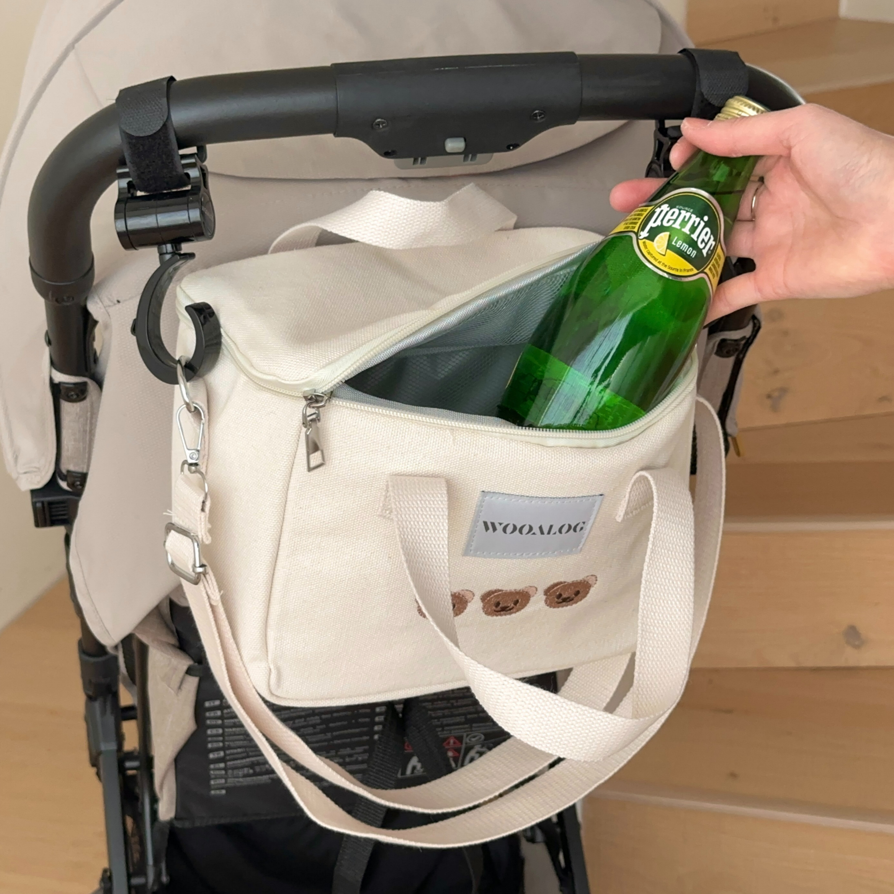 우아로그 이유식보냉백 보온 도시락가방 런치