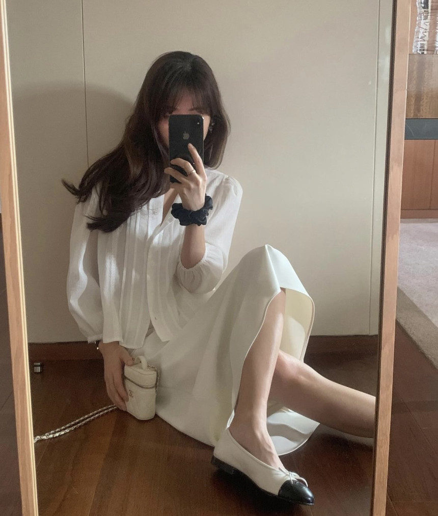 lirer 리터 뷰티풀 플레어 스커트 H라인 머메이드 밴딩 치마. 상세 이미지 10