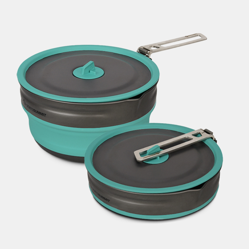 씨투써밋 프론티어 팟 2.2L 접이식 코펠 캠핑 냄비 폴딩 백패킹 경량