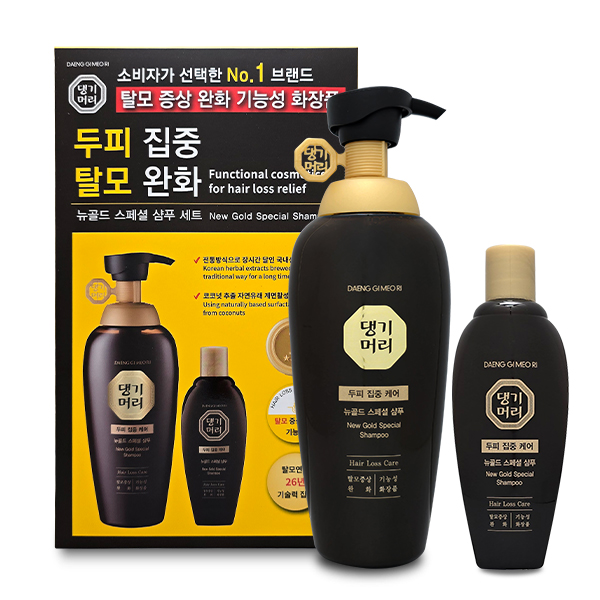 댕기머리 뉴골드 스페셜 샴푸 500ml + 145ml : 동화코스메틱