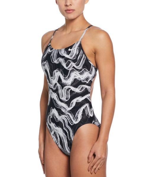 나이키스윔 Lightning Cut Out One Piece Black - 상세 이미지 2