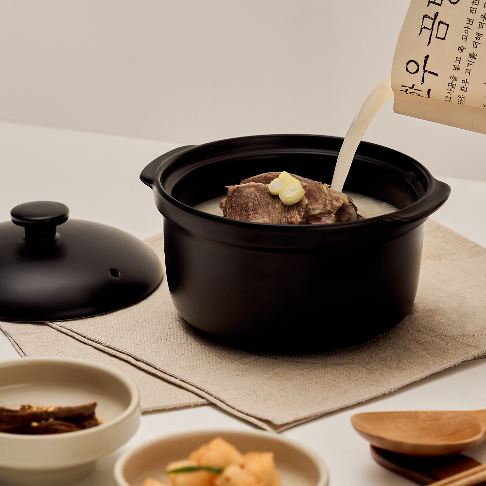 바겐슈타이거 미니 토프 냄비 블랙 계란찜 세라믹 용기 오븐 간편조리 찜기 - 상세 이미지 3